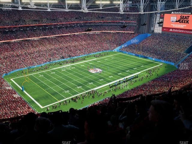 State Farm Stadium - Section Terrace 420 Seat View