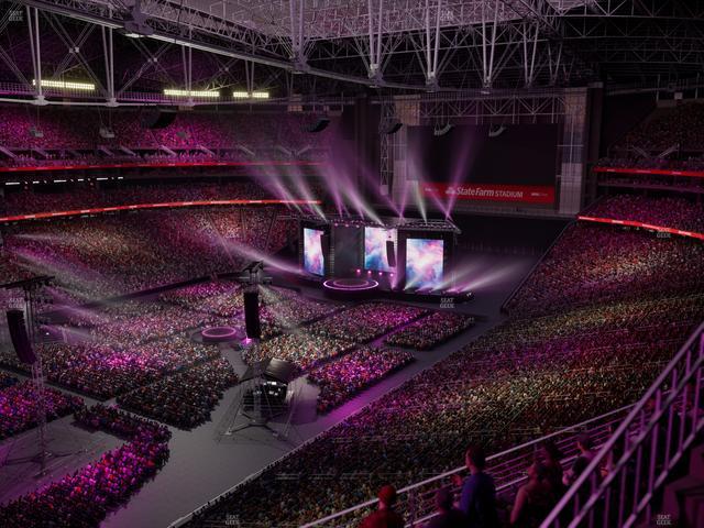 State Farm Stadium - Section Terrace 420 Seat View