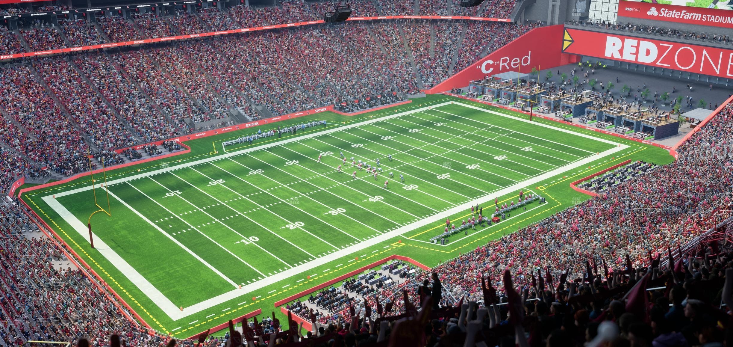 State Farm Stadium - Section Terrace 420 Seat View