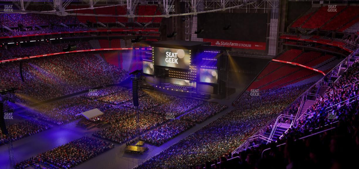 State Farm Stadium - Section Terrace 420 Seat View