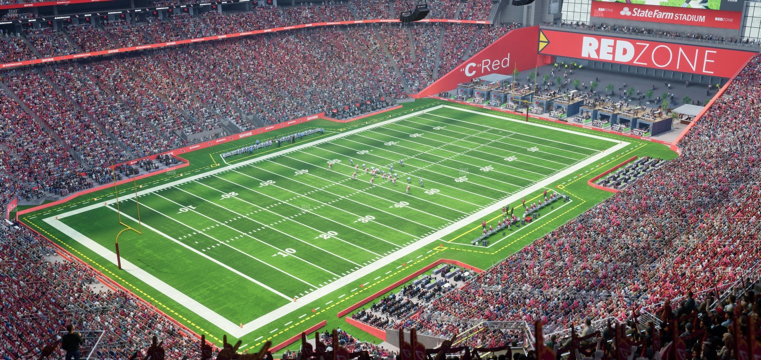 State Farm Stadium - Section Terrace 421 Seat View