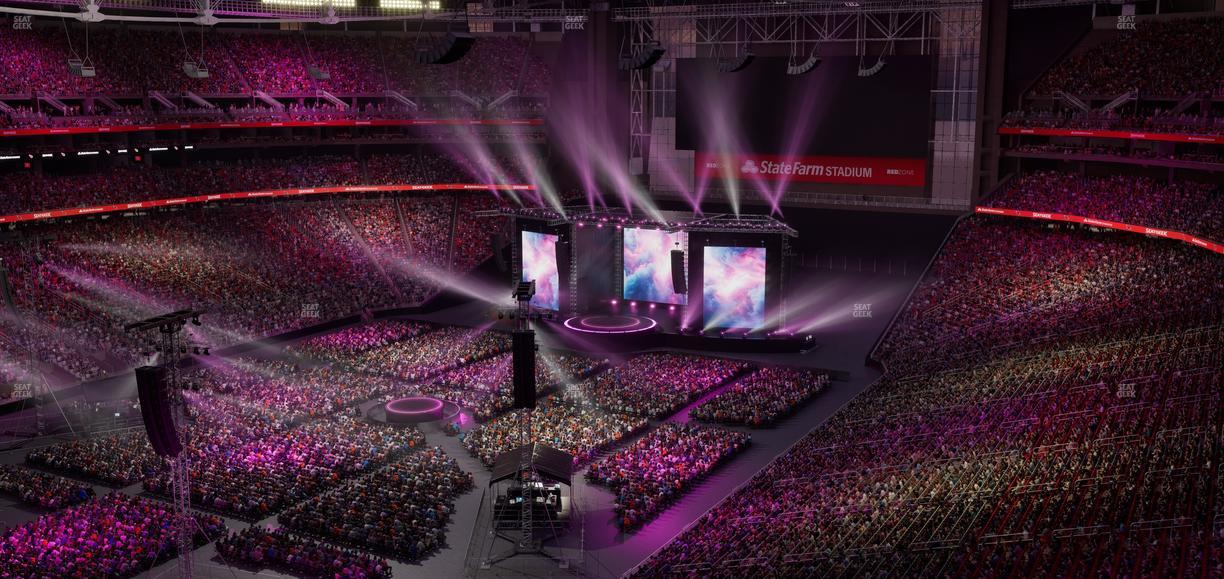 State Farm Stadium - Section Terrace 421 Seat View