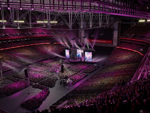 State Farm Stadium - Section Terrace 421 Seat View