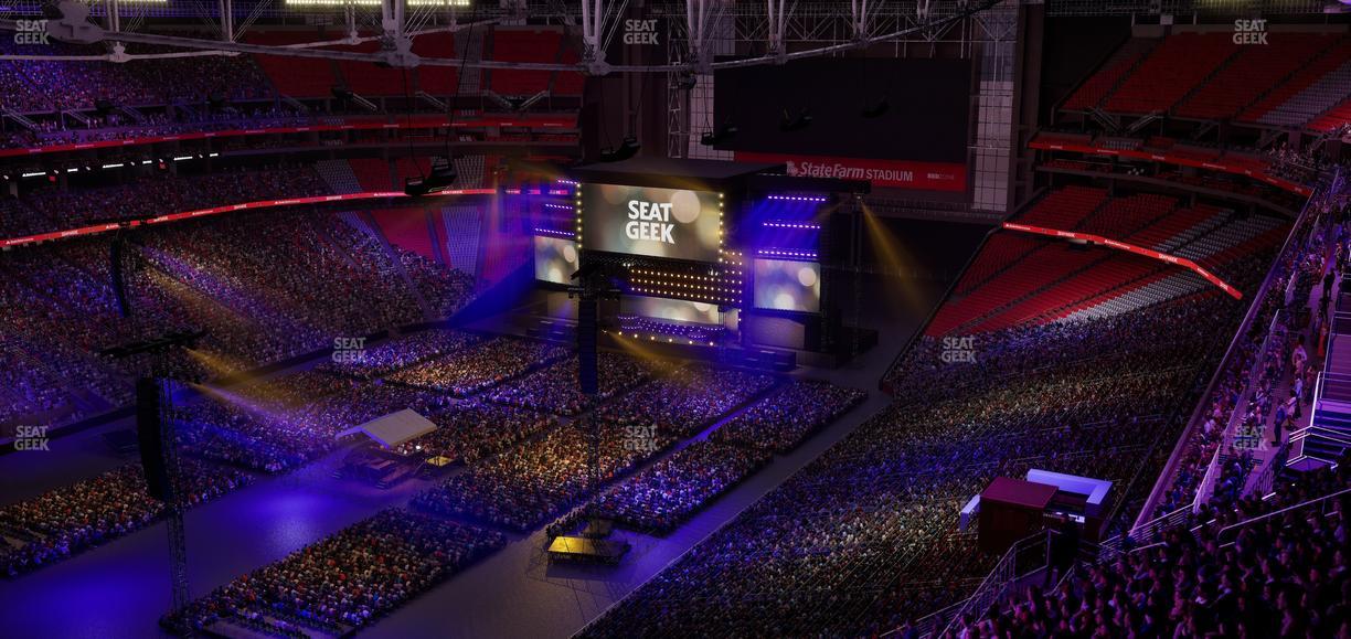 State Farm Stadium - Section Terrace 421 Seat View