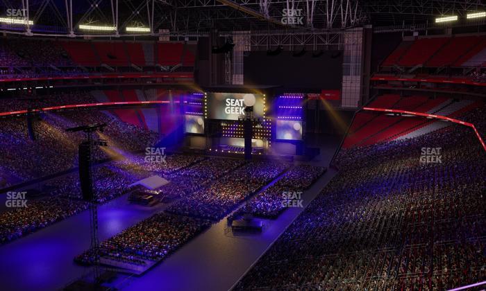 State Farm Stadium - Section Terrace 422 Seat View
