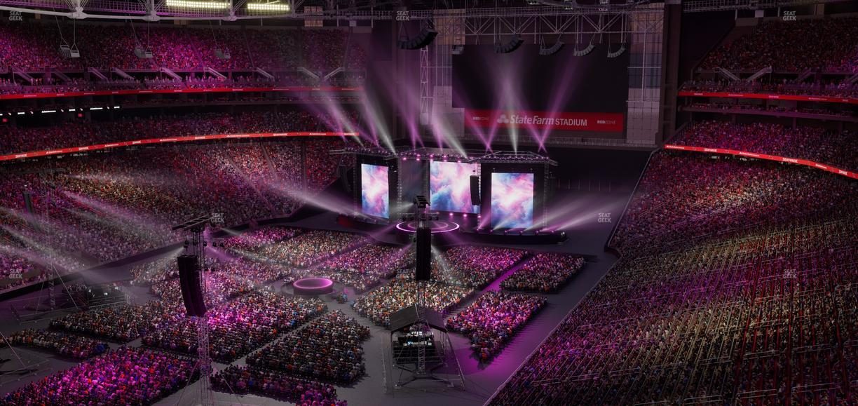 State Farm Stadium - Section Terrace 422 Seat View