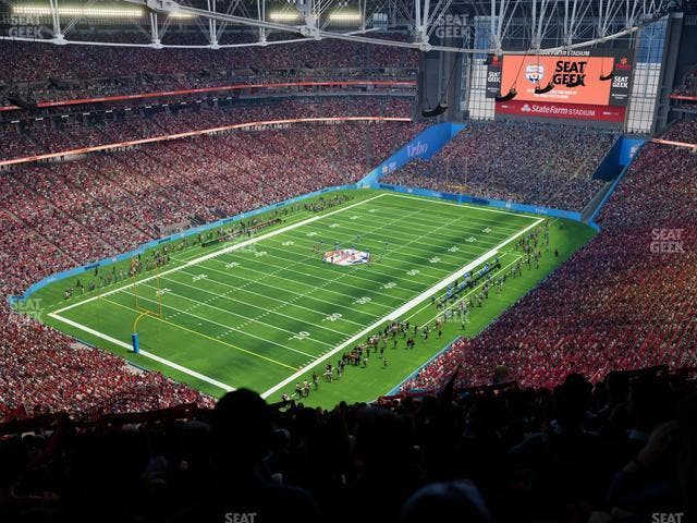 State Farm Stadium - Section Terrace 422 Seat View