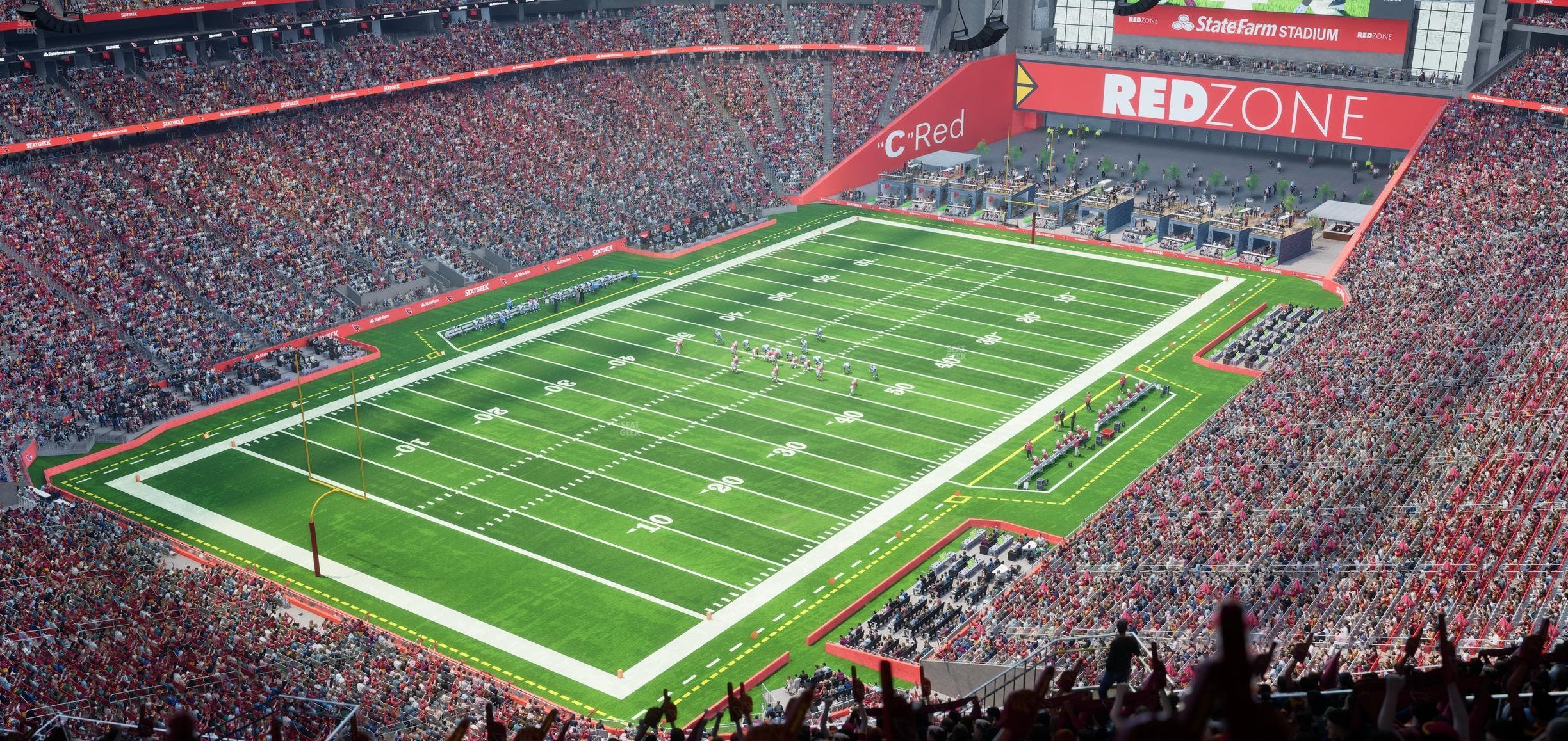 State Farm Stadium - Section Terrace 422 Seat View