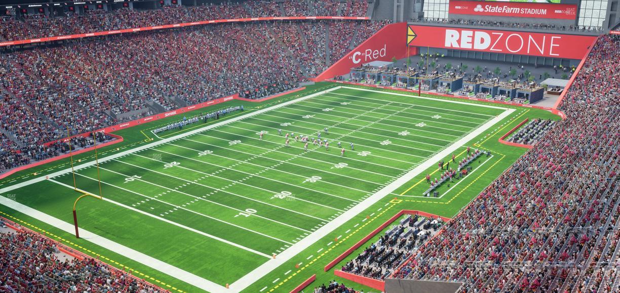 State Farm Stadium - Section Terrace 422 Seat View