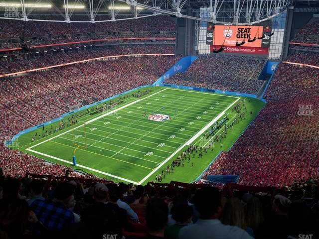 State Farm Stadium - Section Terrace 423 Seat View