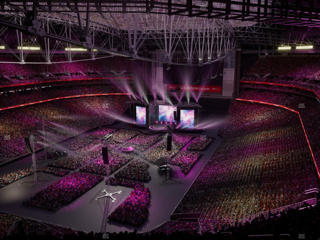 State Farm Stadium - Section Terrace 423 Seat View