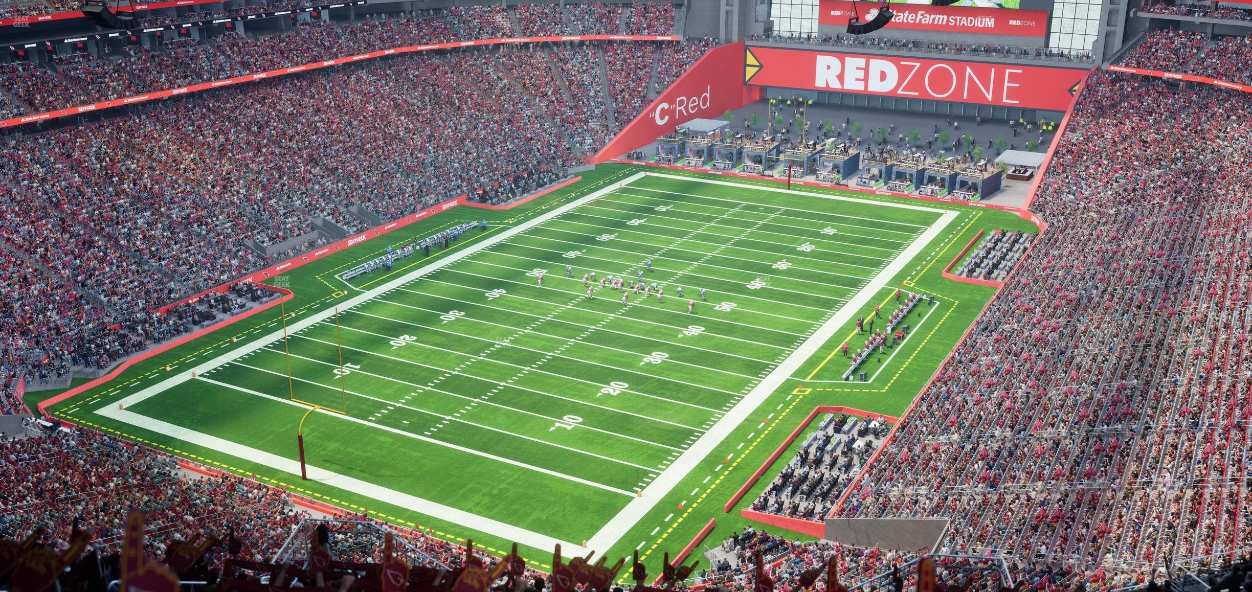 State Farm Stadium - Section Terrace 423 Seat View