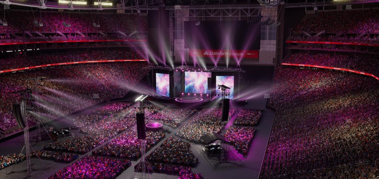 State Farm Stadium - Section Terrace 424 Seat View