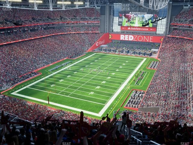 State Farm Stadium - Section Terrace 424 Seat View