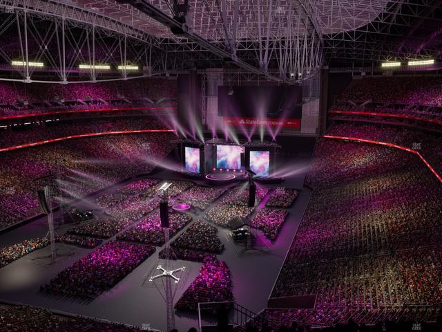 State Farm Stadium - Section Terrace 424 Seat View