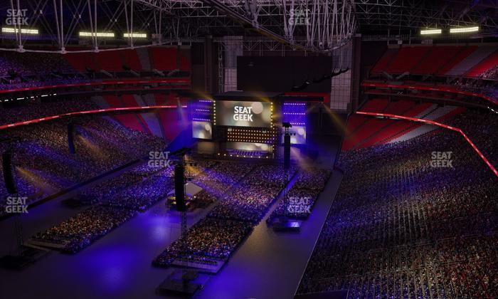 State Farm Stadium - Section Terrace 424 Seat View