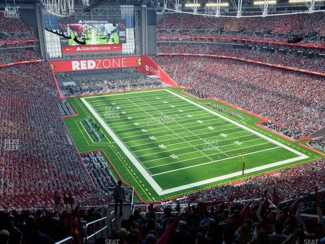 State Farm Stadium - Section Terrace 432 Seat View