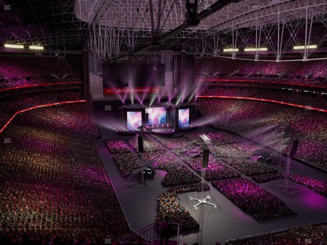 State Farm Stadium - Section Terrace 432 Seat View