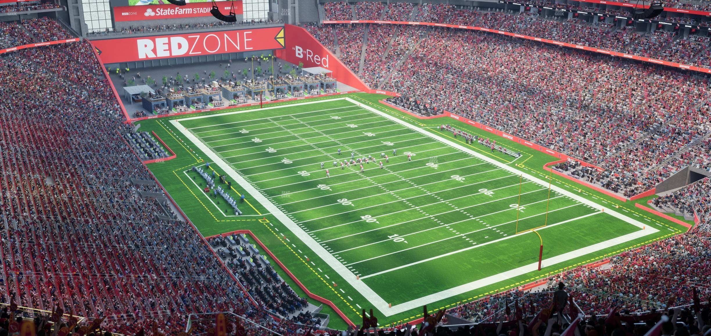 State Farm Stadium - Section Terrace 433 Seat View