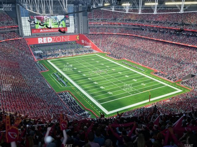 State Farm Stadium - Section Terrace 433 Seat View