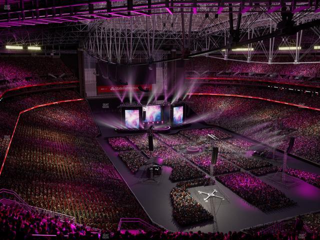 State Farm Stadium - Section Terrace 433 Seat View