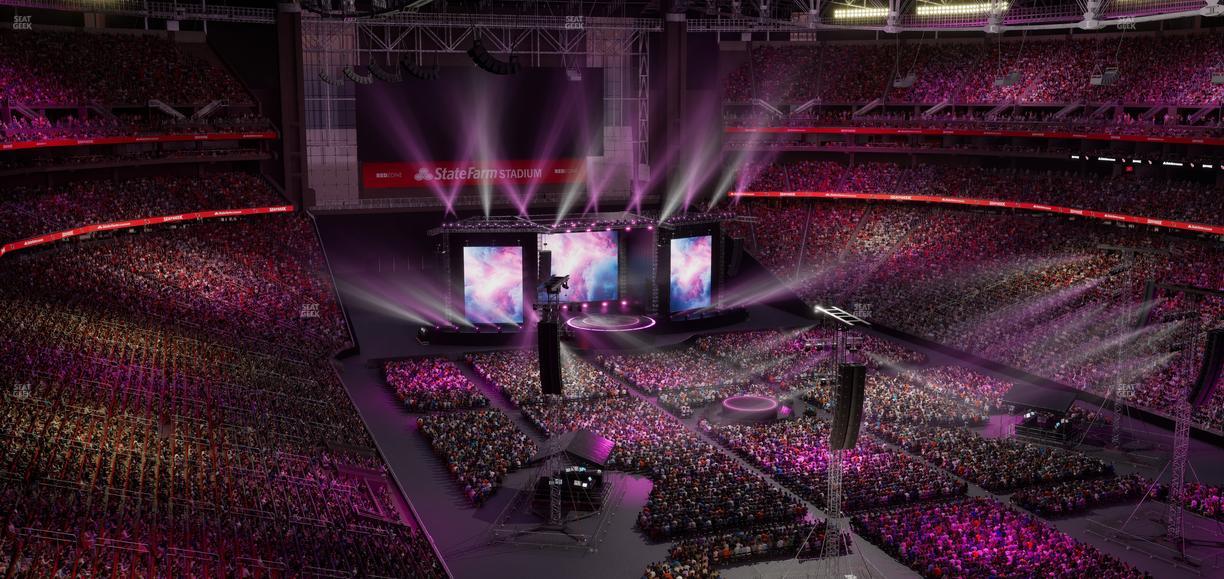 State Farm Stadium - Section Terrace 433 Seat View