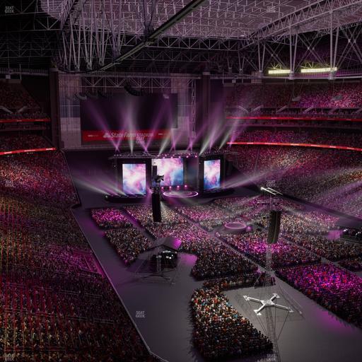 State Farm Stadium - Section Terrace 433 Seat View