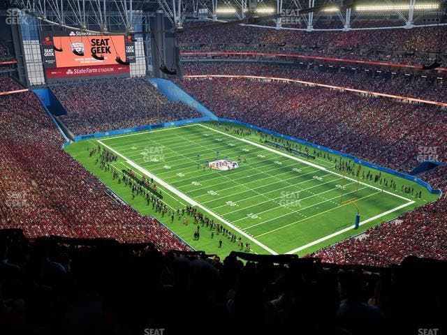 State Farm Stadium - Section Terrace 434 Seat View