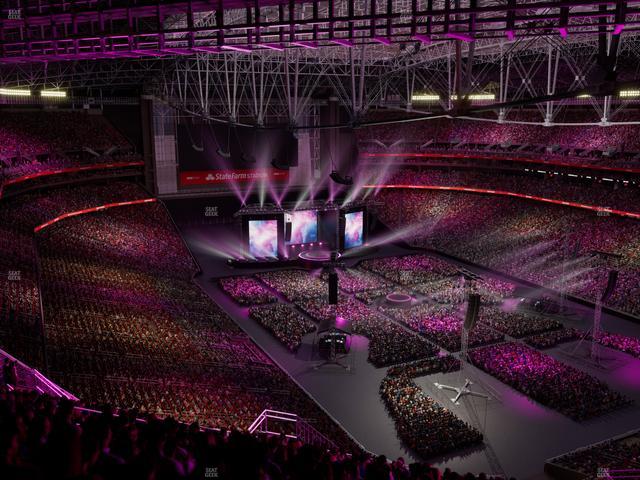 State Farm Stadium - Section Terrace 434 Seat View