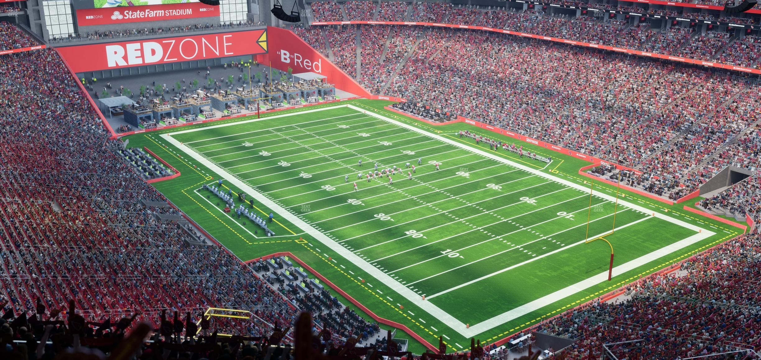 State Farm Stadium - Section Terrace 434 Seat View