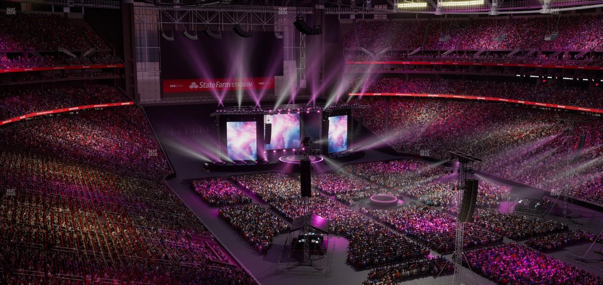 State Farm Stadium - Section Terrace 434 Seat View