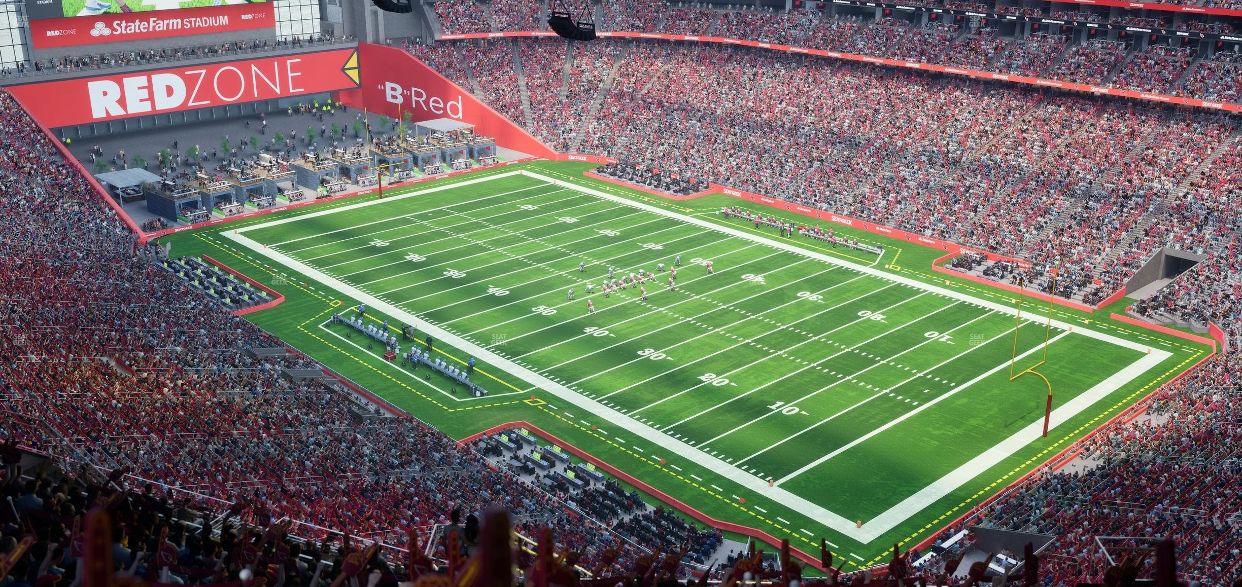 State Farm Stadium - Section Terrace 435 Seat View