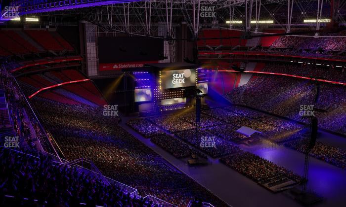 State Farm Stadium - Section Terrace 435 Seat View