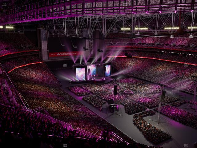 State Farm Stadium - Section Terrace 435 Seat View