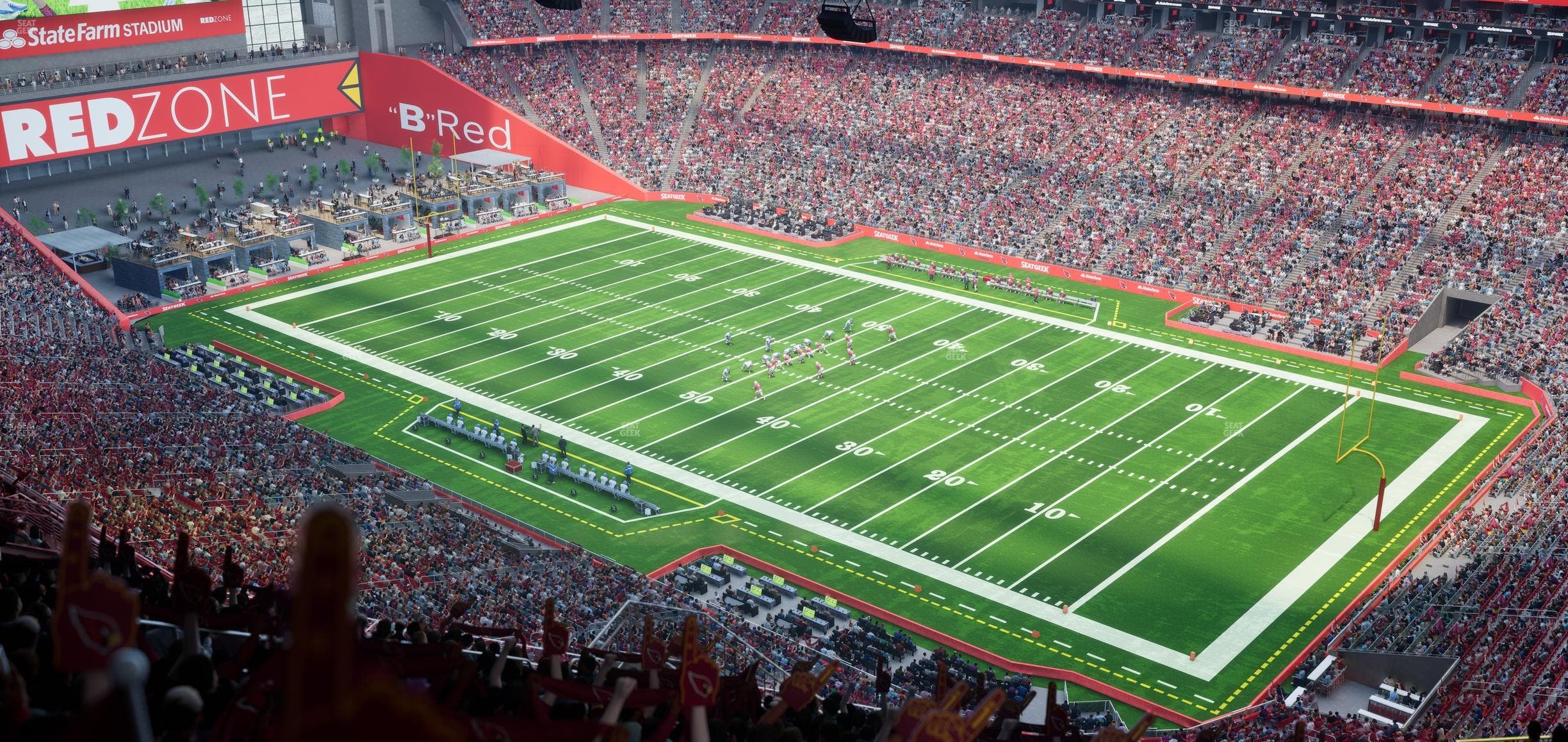 State Farm Stadium - Section Terrace 436 Seat View