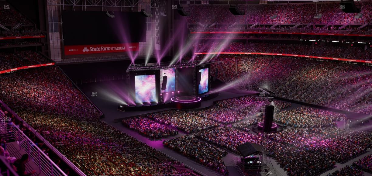 State Farm Stadium - Section Terrace 437 Seat View