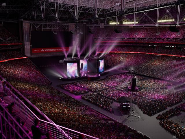 State Farm Stadium - Section Terrace 437 Seat View