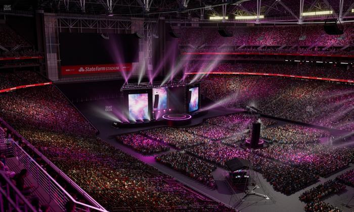 State Farm Stadium - Section Terrace 437 Seat View