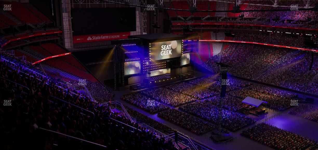 State Farm Stadium - Section Terrace 437 Seat View