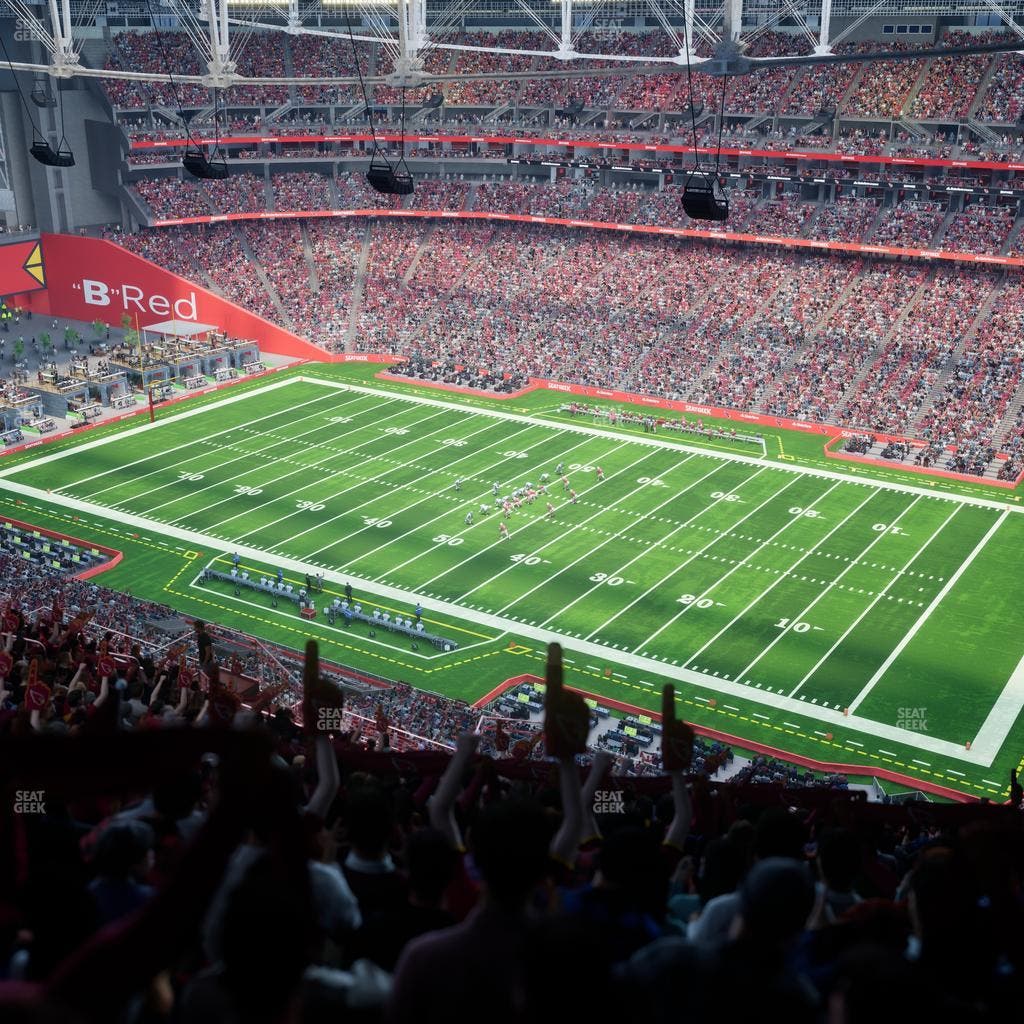 State Farm Stadium - Section Terrace 437 Seat View