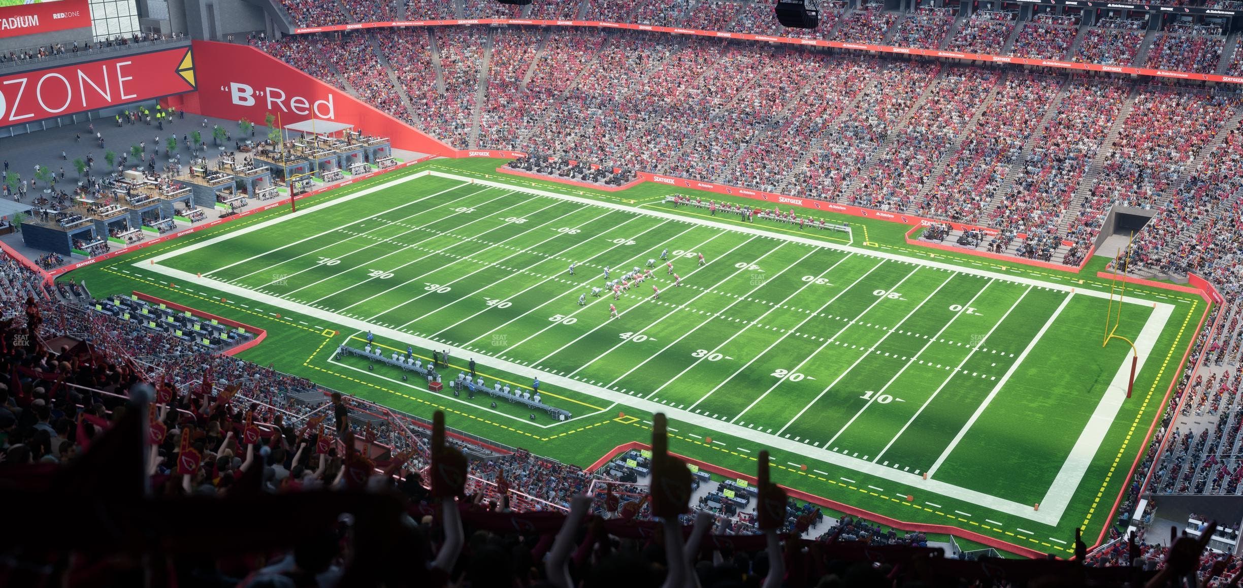 State Farm Stadium - Section Terrace 437 Seat View