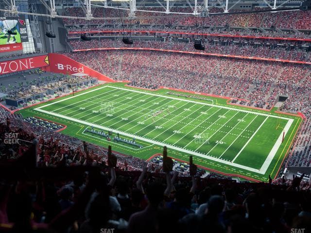 State Farm Stadium - Section Terrace 437 Seat View