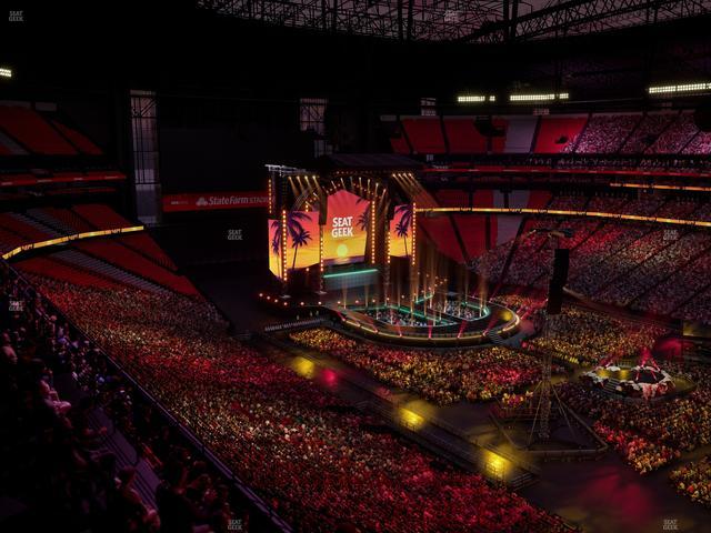 State Farm Stadium - Section Terrace 437 Seat View