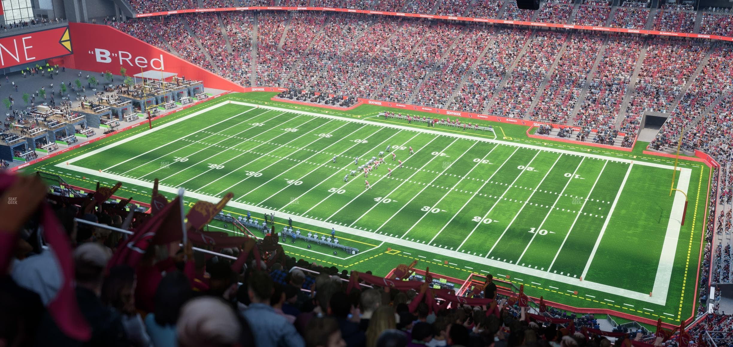 State Farm Stadium - Section Terrace 438 Seat View