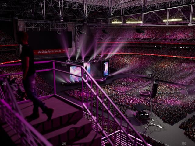 State Farm Stadium - Section Terrace 438 Seat View