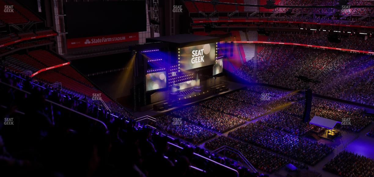 State Farm Stadium - Section Terrace 439 Seat View