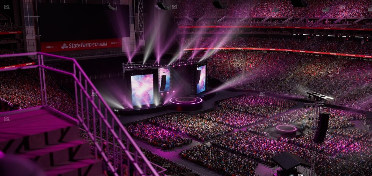 State Farm Stadium - Section Terrace 439 Seat View