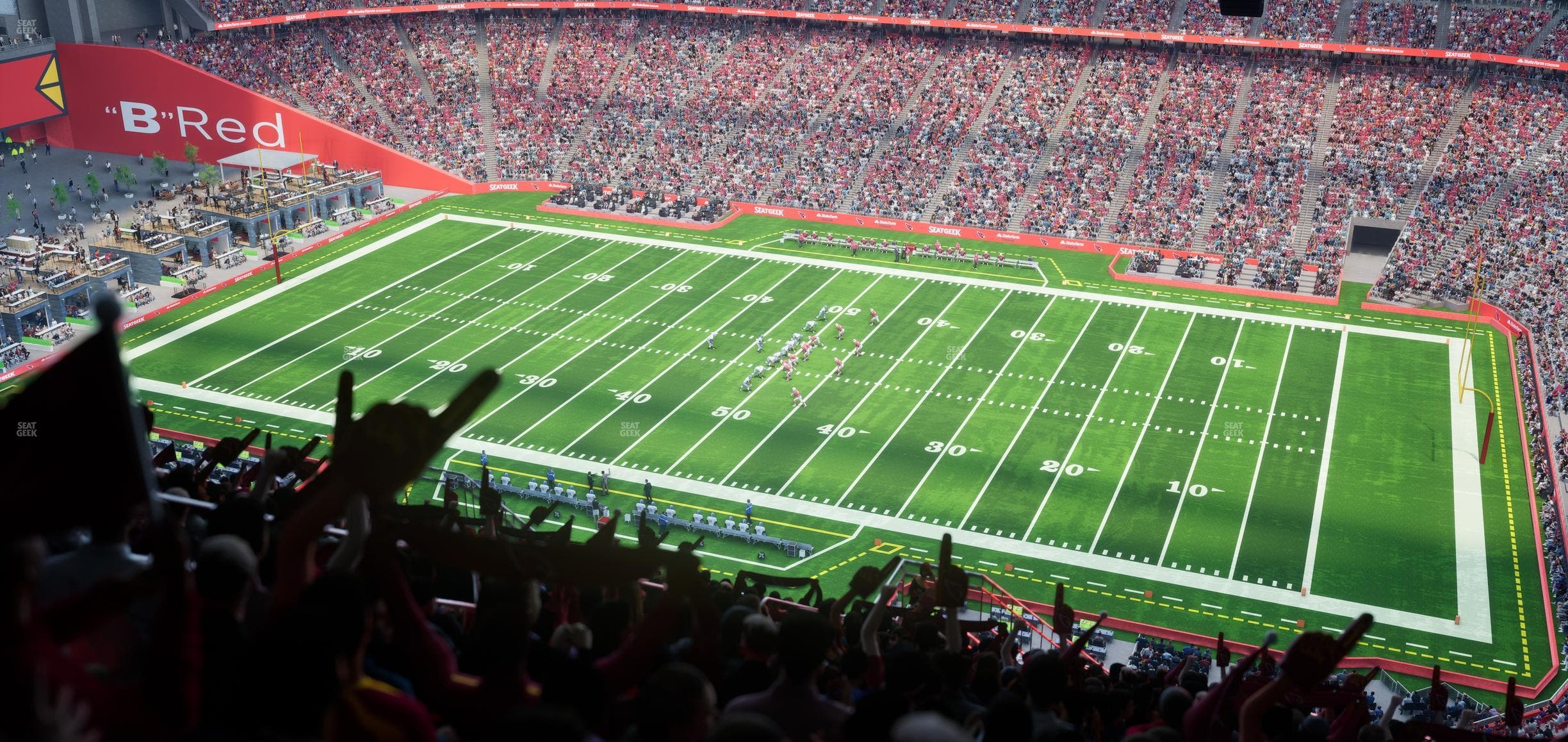 State Farm Stadium - Section Terrace 439 Seat View