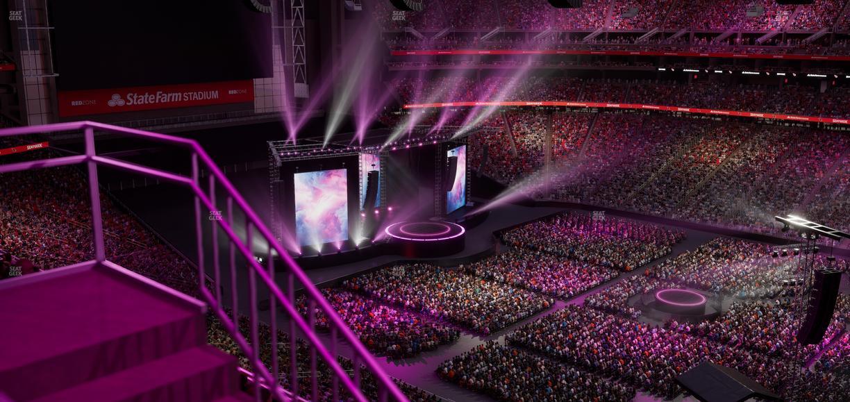 State Farm Stadium - Section Terrace 440 Seat View