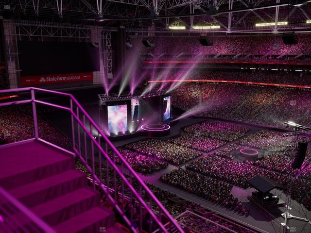 State Farm Stadium - Section Terrace 440 Seat View